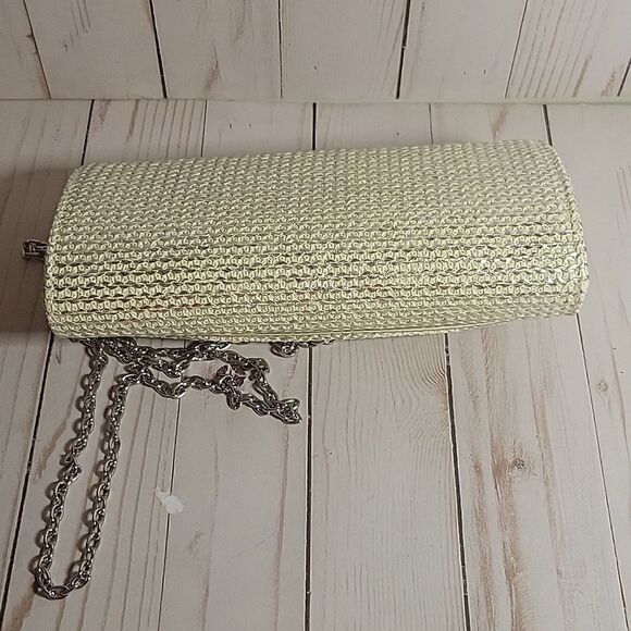 Sandra Roberts Squared Straw Bag - Picture 4 of 9